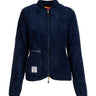 salzhaut - HADIYA Damen Tailliert - Damen - Sweatjacke - Teddy - 7 - #farbe_navy