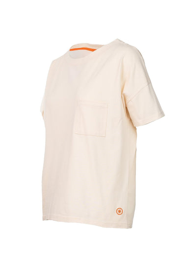 salzhaut - HALINA Damen Relaxed-Fit - Bauchtasche - Bio - T-Shirt - 5 - #farbe_beige