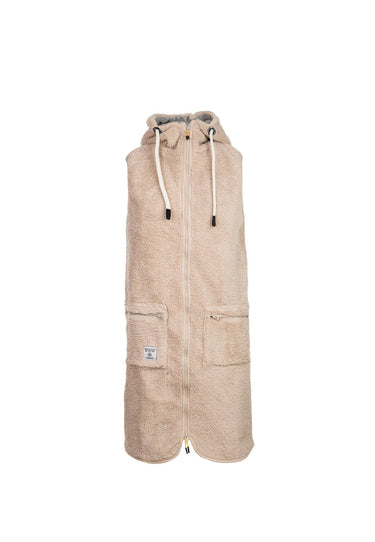 salzhaut - HARALDA Damen Schmal - Damen - Teddy - Weste - 1 - #farbe_beige