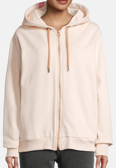salzhaut - HEDVIG Damen Oversized - Bio - Hoodiejacke - kuschelig - 3 - #farbe_beige