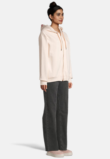 salzhaut - HEDVIG Damen Oversized - Bio - Hoodiejacke - kuschelig - 5 - #farbe_beige