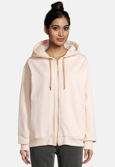 salzhaut - HEDVIG Damen Oversized - Bio - Hoodiejacke - kuschelig - 1 - #farbe_beige