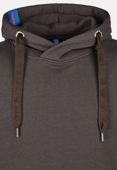 salzhaut - Herren Hoodie HEFF Regular Fit - adenauer & co - Anker - Basic - 137 - #farbe_Chocolate