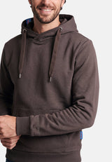 salzhaut - Herren Hoodie HEFF Regular Fit - adenauer & co - Anker - Basic - 135 - #farbe_Chocolate