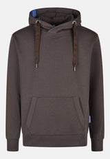 salzhaut - Herren Hoodie HEFF Regular Fit - adenauer & co - Anker - Basic - 131 - #farbe_Chocolate