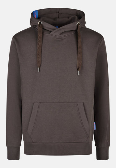 salzhaut - Herren Hoodie HEFF Regular Fit - adenauer & co - Anker - Basic - 131 - #farbe_Chocolate