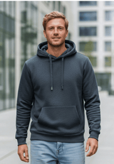 salzhaut - Herren Hoodie HEFF Regular Fit - adenauer & co - Anker - Basic - 69 - #farbe_Anthra