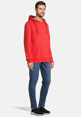 salzhaut - Herren Hoodie HEFF Regular Fit - adenauer & co - Anker - Basic - 18 - #farbe_Chilli Red