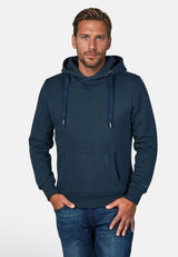 salzhaut - Herren Hoodie HEFF Regular Fit - adenauer & co - Anker - Basic - 59 - #farbe_Navy