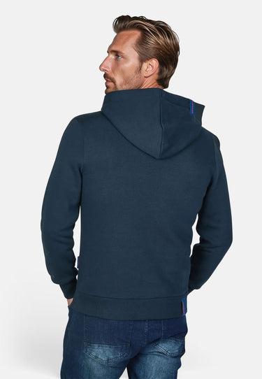 salzhaut - HEFF Herren normale Passform - Hamburg - Hoodie - Kapuzenpulli - 55 - color_Navy