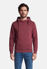 salzhaut - Herren Hoodie HEFF Regular Fit - adenauer & co - Anker - Basic - 92 - #farbe_Merlot