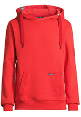 salzhaut - Herren Hoodie HEFF Regular Fit - adenauer & co - Anker - Basic - 14 - #farbe_Chilli Red