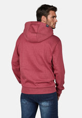 salzhaut - Herren Hoodie HEFF Regular Fit - adenauer & co - Anker - Basic - 28 - #farbe_Berry