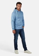 salzhaut - HEFF HOODIE Herren Hoodie normale Passform - adenauer & co - Anker - Basic - 5 - #farbe_Ice Blue