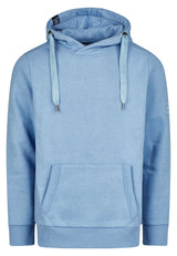salzhaut - HEFF HOODIE Herren Hoodie normale Passform - adenauer & co - Anker - Basic - 2 - #farbe_Ice Blue