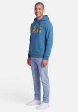 salzhaut - HEFF - MOIN Camouflage Herren Hoodie normale Passform - adenauer & co - Anker - Basic - 13 - #farbe_Blue Moon