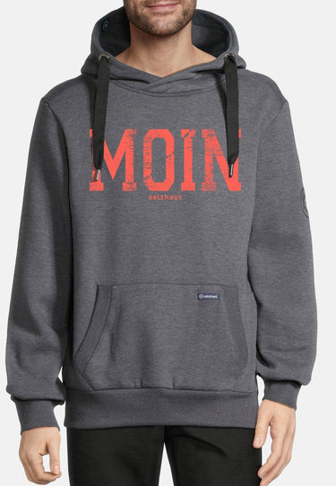 salzhaut - HEFF - MOIN Herren normale Passform - Kapuze - Kapuzenpulli - Sweat - 3 - #farbe_anthra-neon-red