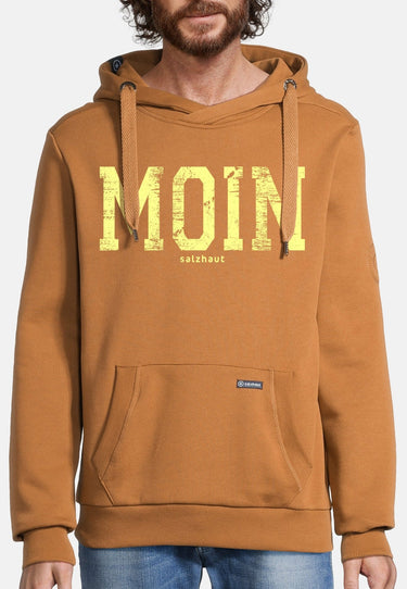 salzhaut - HEFF - MOIN Herren normale Passform - Kapuze - Kapuzenpulli - Sweat - 8 - #farbe_hazelnut-neon-yellow
