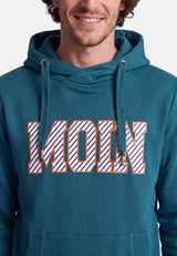 salzhaut - Herren Hoodie HEFF - MOIN Stripes normale Passform - adenauer & co - Anker - Basic - 22 - #farbe_Dragonfly-Red