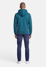 salzhaut - Herren Hoodie HEFF - MOIN Stripes normale Passform - adenauer & co - Anker - Basic - 61 - #farbe_Dragonfly-Yellow