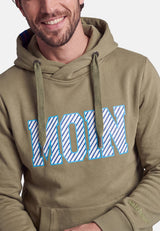 salzhaut - Herren Hoodie HEFF - MOIN Stripes normale Passform - adenauer & co - Anker - Basic - 46 - #farbe_Seagrass-Ocean Blue