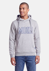 salzhaut - Herren Hoodie HEFF - MOIN Stripes normale Passform - adenauer & co - Anker - Basic - 11 - #farbe_Grey Melange-Navy