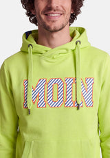 salzhaut - Herren Hoodie HEFF - MOIN Stripes normale Passform - adenauer & co - Anker - Basic - 37 - #farbe_Lime-Red