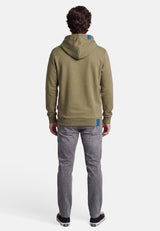 salzhaut - Herren Hoodie HEFF - MOIN Stripes normale Passform - adenauer & co - Anker - Basic - 45 - #farbe_Seagrass-Ocean Blue