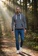 salzhaut - HEFF - RINGEL Herren Regular Fit - adenauer & co - Anker - Basic - 1 - #farbe_Navy-Offwhite