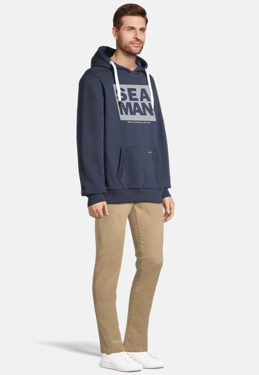 salzhaut - HEFF - SEAMAN Herren normale Passform - Hoodie - Kapuzenpullover - Langarmshirt - 5 - #farbe_navy