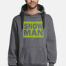 salzhaut - HEFF - SNOWMAN Herren normale Passform - Bauchtasche - Herren - Hoodie - 1 - #farbe_anthra-lime-green