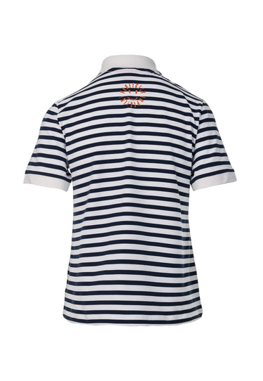 salzhaut - HEIKE Damen normale Passform - Damen - Polo-Shirt - ringel - 3 - #farbe_navy-white