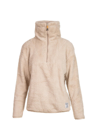 salzhaut - HEMKE Damen normale Passform - Damen - Teddy - Troyer - 3 - #farbe_beige