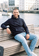 salzhaut - Herren Hoodie BODDEN Regular Fit - adenauer & co - Anker - Basic - 21 - #farbe_Navy
