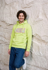 salzhaut - Herren Hoodie HEFF - MOIN Stripes normale Passform - adenauer & co - Anker - Basic - 33 - #farbe_Lime-Red
