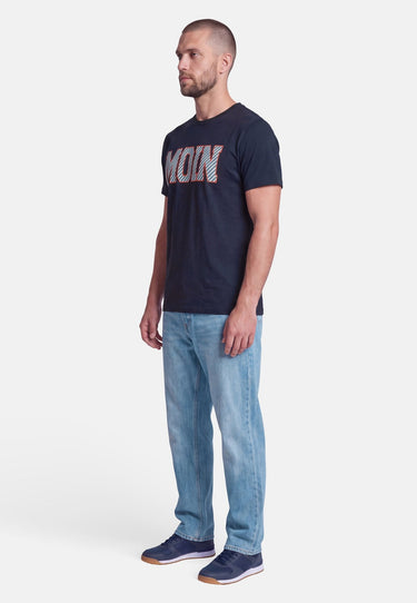 salzhaut - Herren Shirt Diek - Moin Stripes normale Passform - adenauer & co - Anker - Basic - 4 - #farbe_Navy-Red