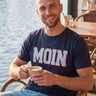salzhaut - Herren Shirt Diek - Moin Stripes normale Passform - adenauer & co - Anker - Basic - 1 - #farbe_Navy-Red