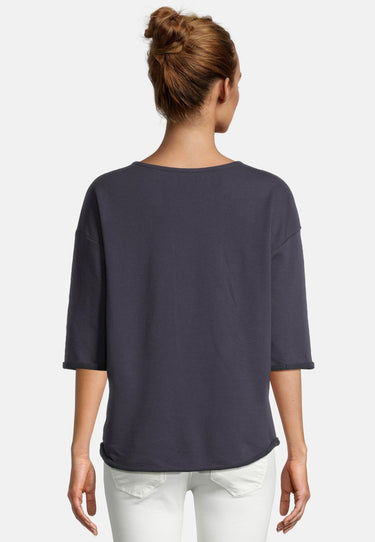 salzhaut - HEVEN Damen Tailliert - Hamburg - Rundhals - Sweatshirt - 14 - #farbe_navy