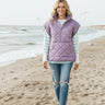 salzhaut - HILLJE Damen Poncho normale Passform - adenauer & co - Anker - Basic - 1 - #farbe_Purple