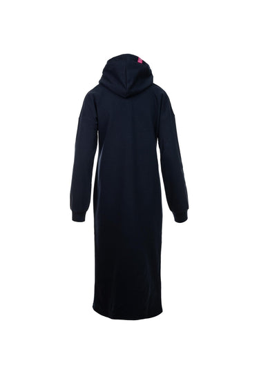 salzhaut - HISKA Damen Oversized - Frontprint - Hoodiekleid 8 - #farbe_navy