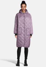 salzhaut - HUSNA Damen Steppmantel Weit - adenauer & co - Anker - Basic - 6 - #farbe_Purple