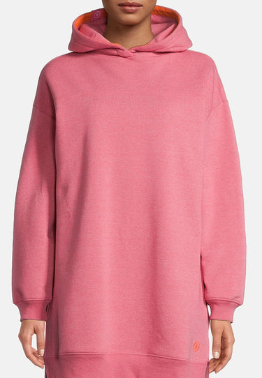 salzhaut - IDA Damen Oversized - Hoodie - Kapuzenpullover - Langarmshirt - 3 - #farbe_raspberry