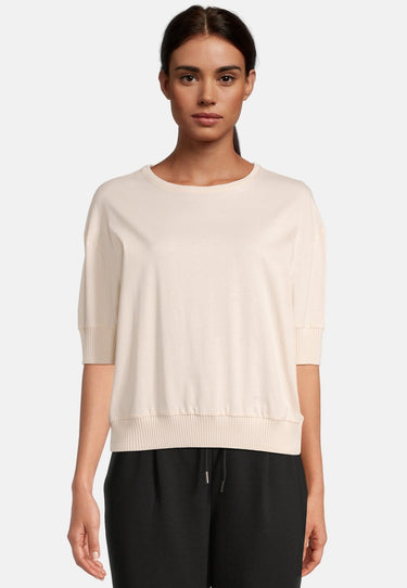 salzhaut - IDALINE Damen Relaxed-Fit - Hamburg - Rundhals - T-Shirt - 1 - #farbe_beige