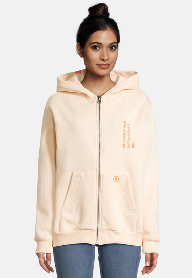 salzhaut - IDUN Damen Oversized - Hamburg - Hoodiejacke - kuschelig - 1 - #farbe_beige