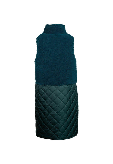 salzhaut - ILONA Damen normale Passform - Hamburg - Teddy - Weste - 4 - #farbe_bottle-green