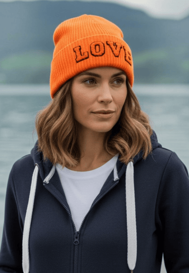 salzhaut - INE Damen Mütze Onesize - adenauer & co - Anker - Basic - 1 - #farbe_Mandarin