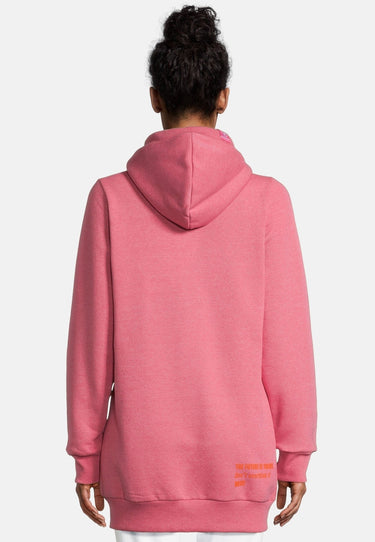 salzhaut - INGEBORG Damen Leicht tailliert - Hamburg - Hoodiejacke - Kapuze - 4 - #farbe_raspberry