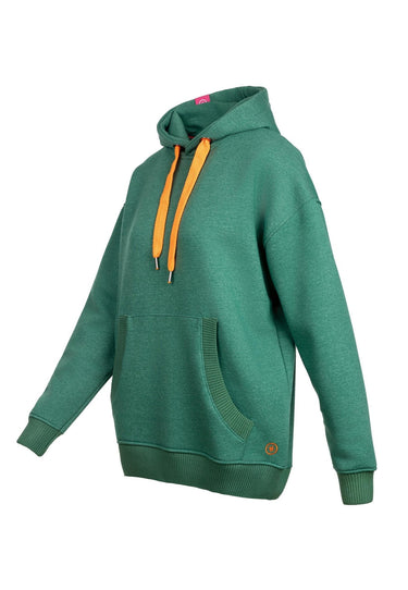 Salzhaut - INSA Damen Oversized - Damen - Hoodie - Oversize - 3 - #farbe_bottle-green