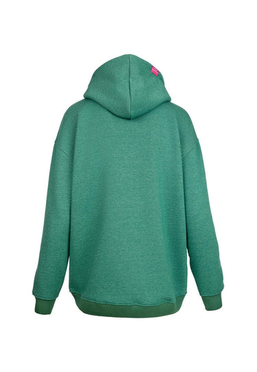 Salzhaut - INSA Damen Oversized - Damen - Hoodie - Oversize - 2 - #farbe_bottle-green