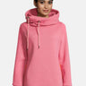salzhaut - IRIS Damen Leicht tailliert - Hoodie - Kapuzenpullover - Langarmshirt - 1 - #farbe_raspberry